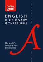 Picture of Collins English Gem Dictionary and Thesaurus (Collins Gem)