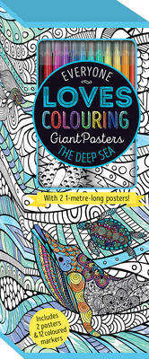 Picture of Colouring Poster Box Deep Sea