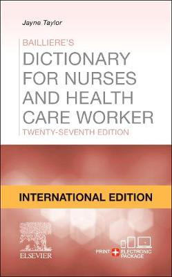 Picture of Bailliere's Dictionary, International Edition : for Nurses and Healthcare Workers