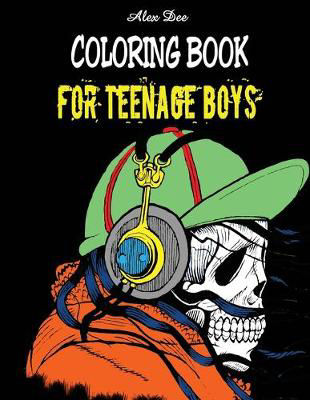 Picture of Coloring Book for Teenage Boys