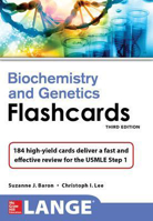 Picture of Lange Biochemistry and Genetics Flashhcards, Third Edition