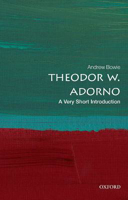 Picture of Theodor W. Adorno: A Very Short Introduction