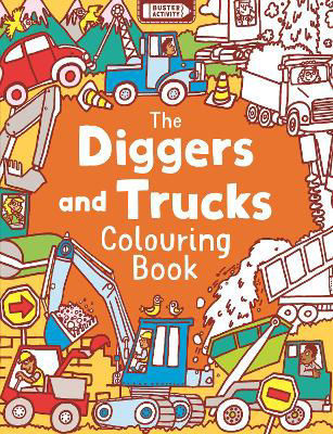 Picture of The Diggers and Trucks Colouring Book