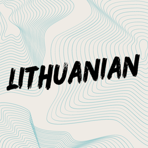 Picture for category Lithuanian/English