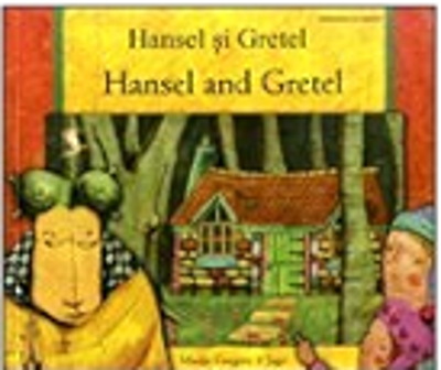 Picture of Hansel and Gretel in Romanian and English