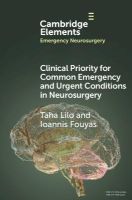 Picture of Clinical Priority for Common Emergency and Urgent Conditions in Neurosurgery