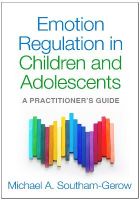 Picture of Emotion Regulation in Children and Adolescents: A Practitioner's Guide